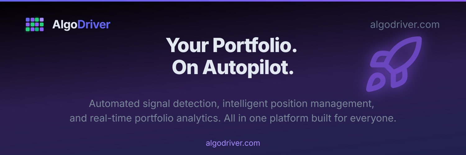 AlgoDriver's profile banner image