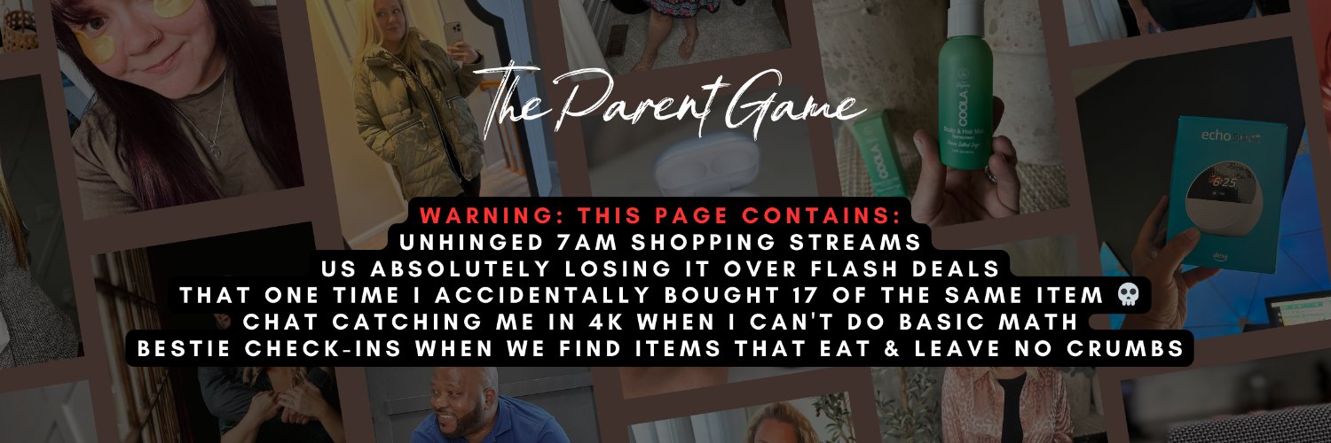 The Parent Game - Live Shopping Creator banner
