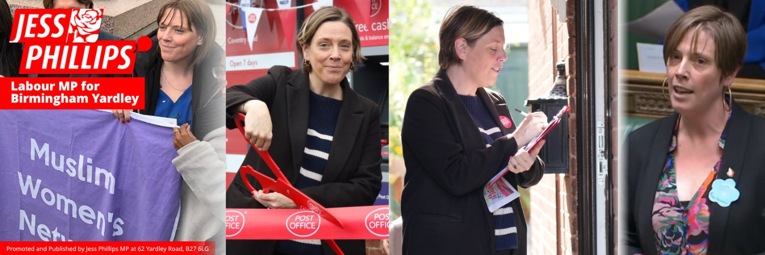 Jess Phillips's banner