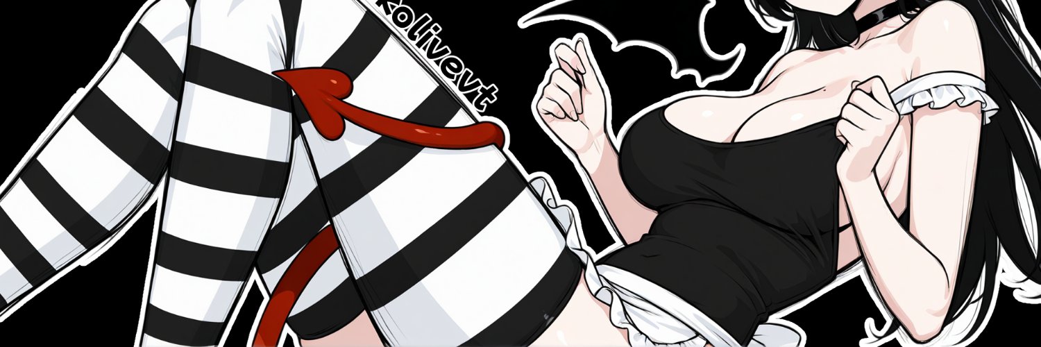 Nekolive 🤍🐈👾 | VTuber banner