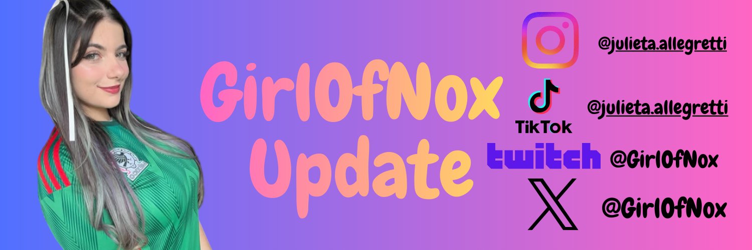 GirlOfNox Updates banner