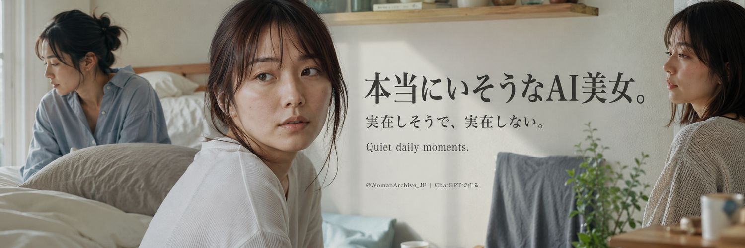 本当にいそうなAI美女 banner