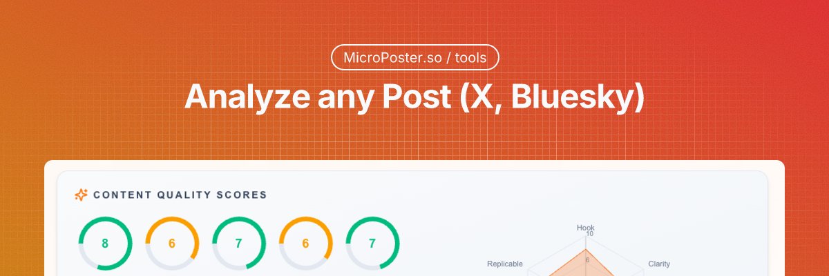 MicroPoster AI banner