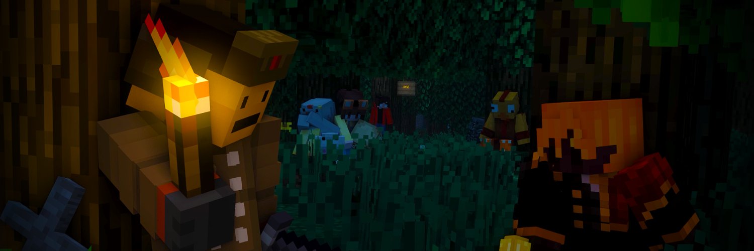 Minecraft Saga banner
