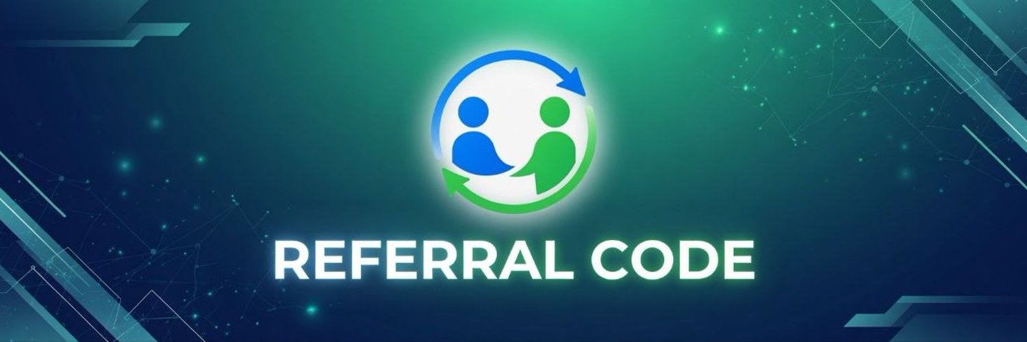 Referral Code banner