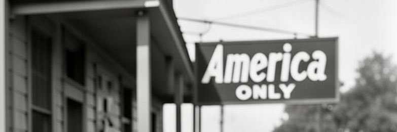 White Americans PAC banner