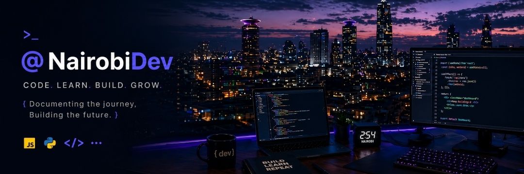 Nairobi Developer banner