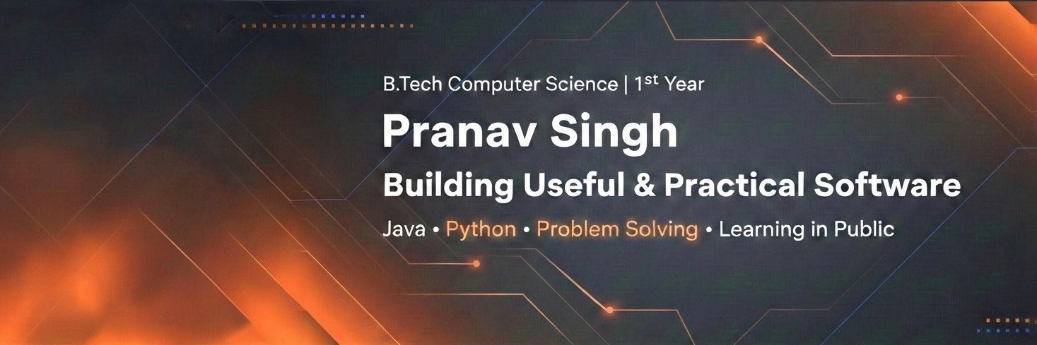 Pranav Singh banner