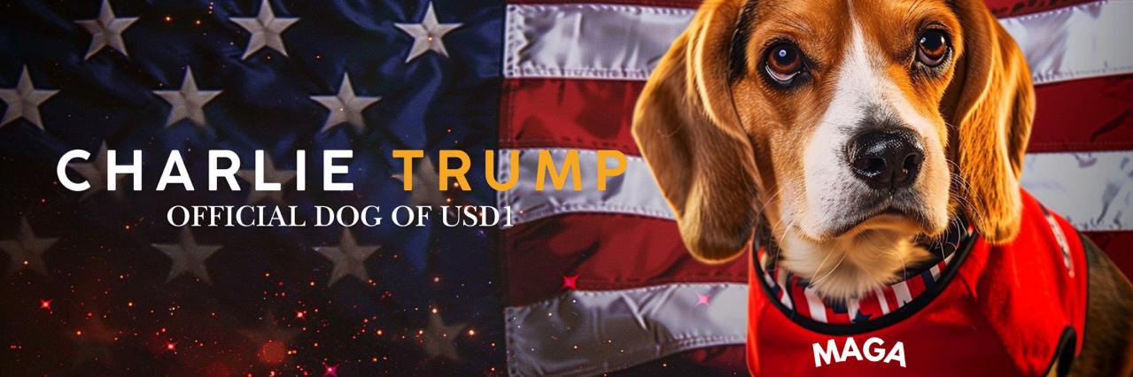 Charlie Dog | Trump’s Family Dog banner
