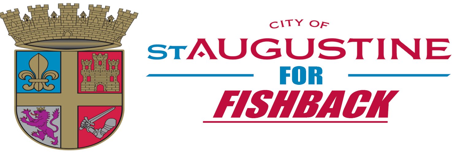 St. Augustine for Fishback banner