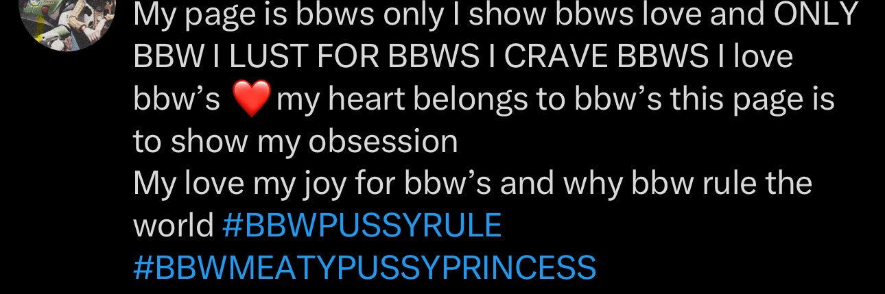 bbwconquera's profile banner image