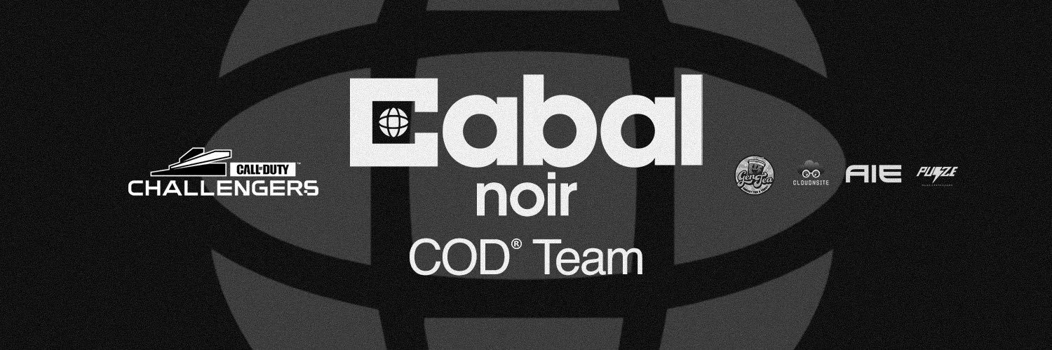 Cabal Noir COD Team banner