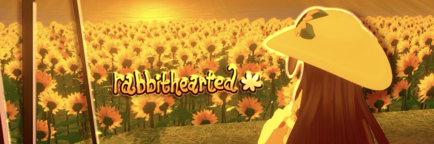 rabbithearted 🌻 banner
