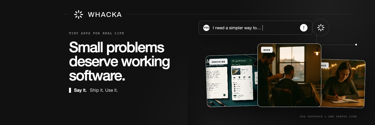 whacka_app_'s profile banner image