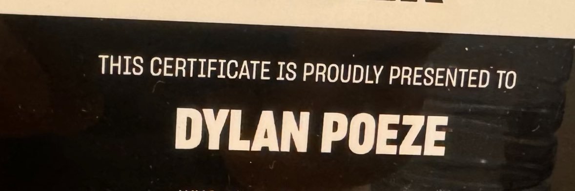 Dylan Poeze banner