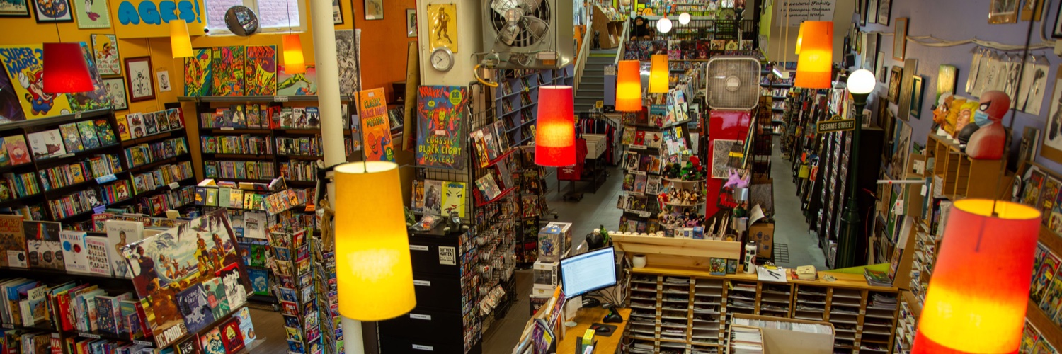 Cosmic Monkey Comics banner