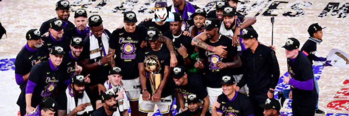 Jeff the Laker fan banner