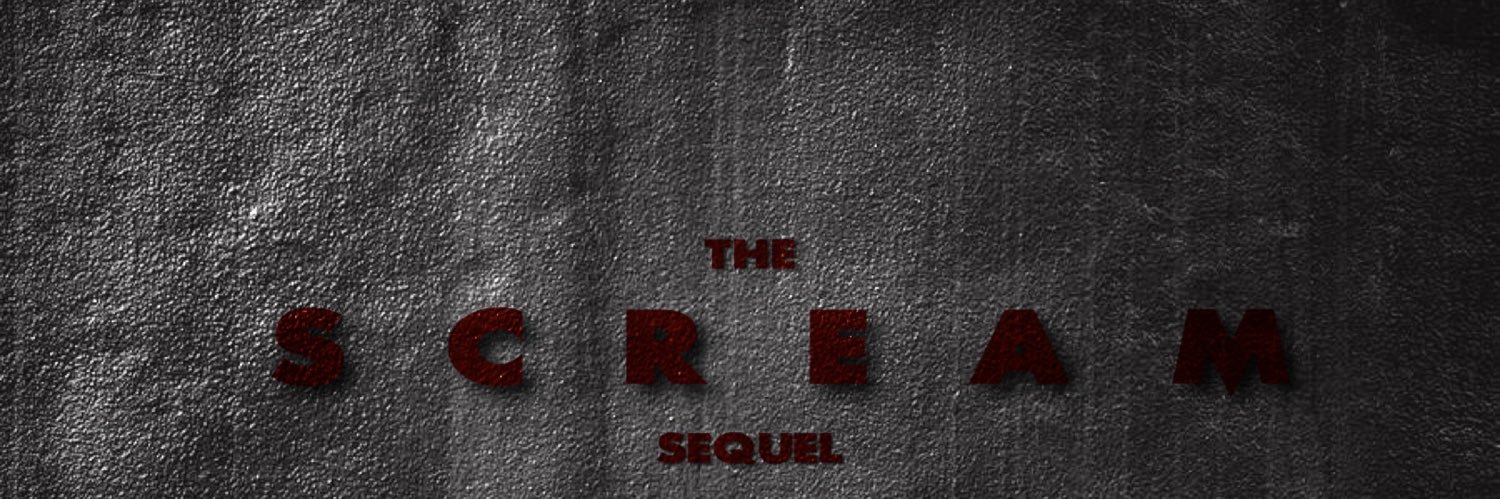 The Scream Sequel banner