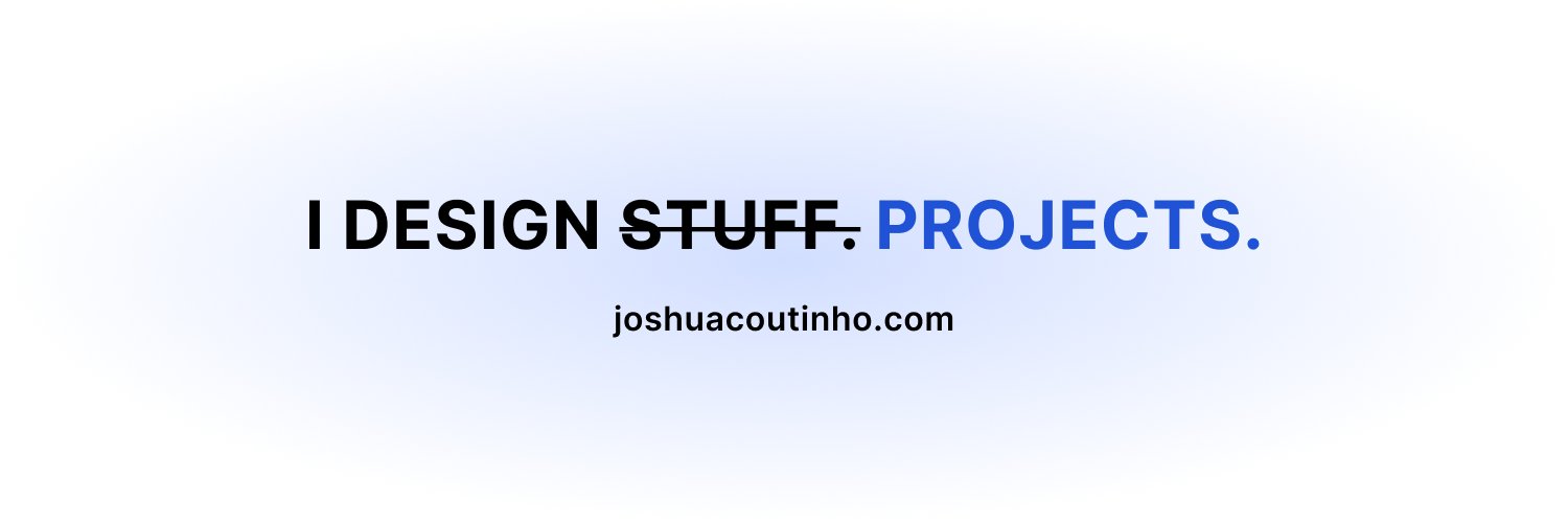 uxdjoshua's profile banner image
