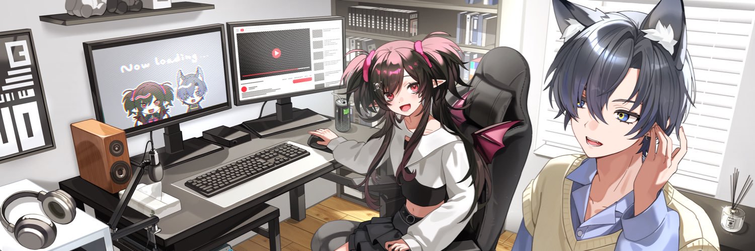 霜影ガルフ❄️🐺VTuber banner