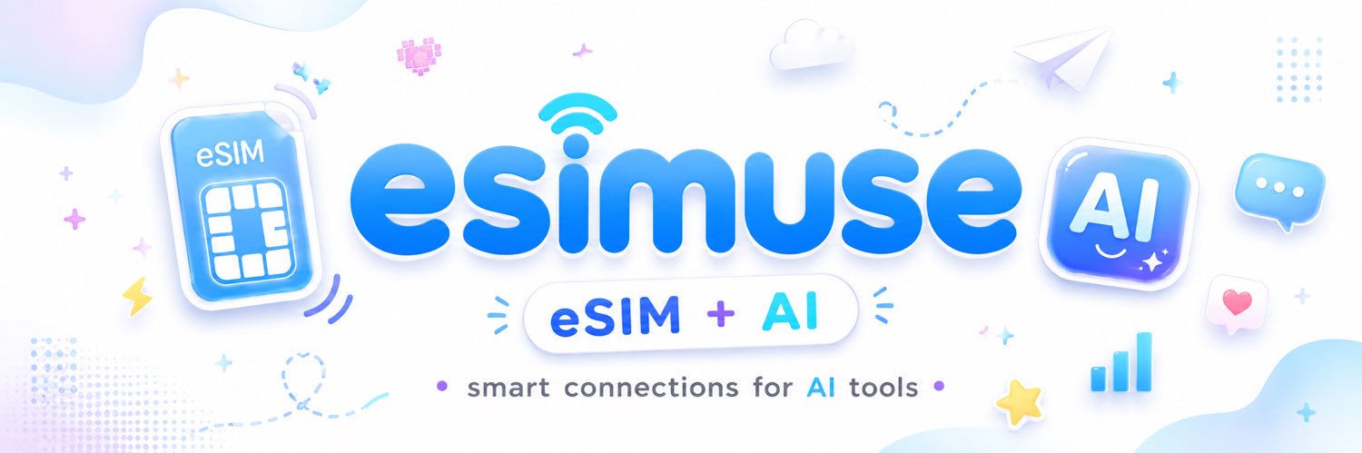 eSIMuse｜AI 通信指南 banner