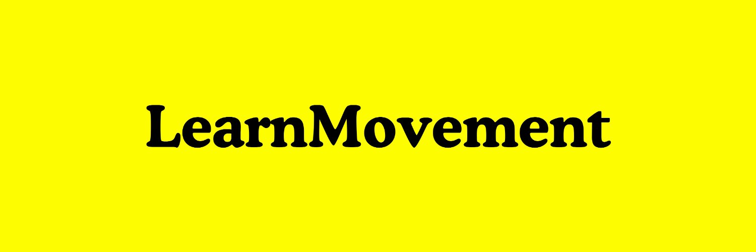 LearnMovement banner