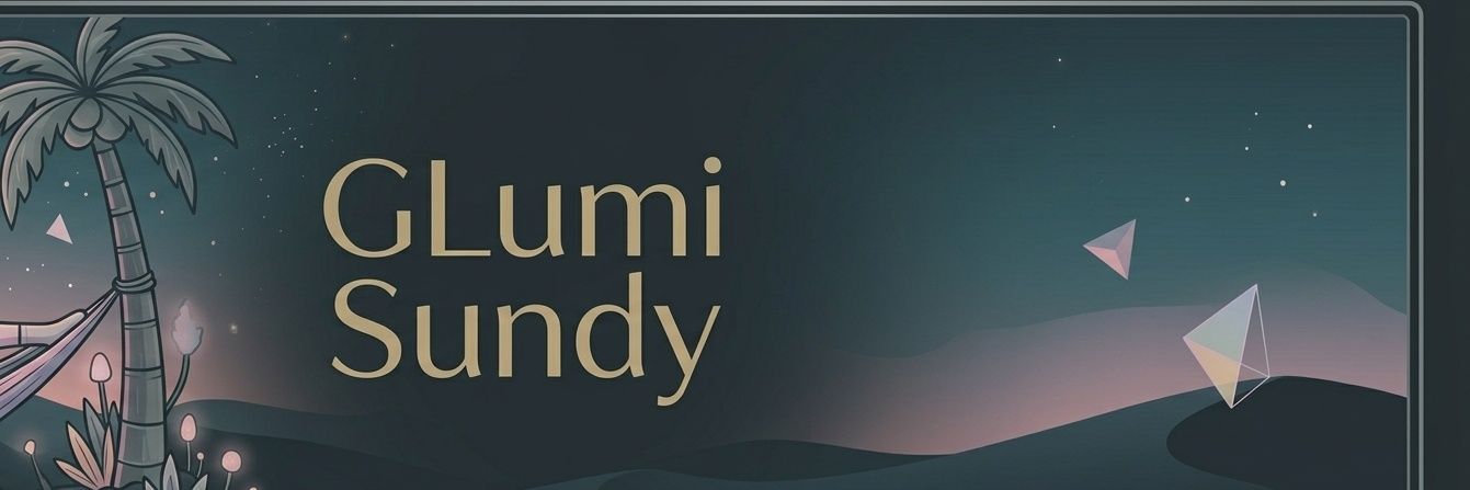 GLUMI SUNDY banner