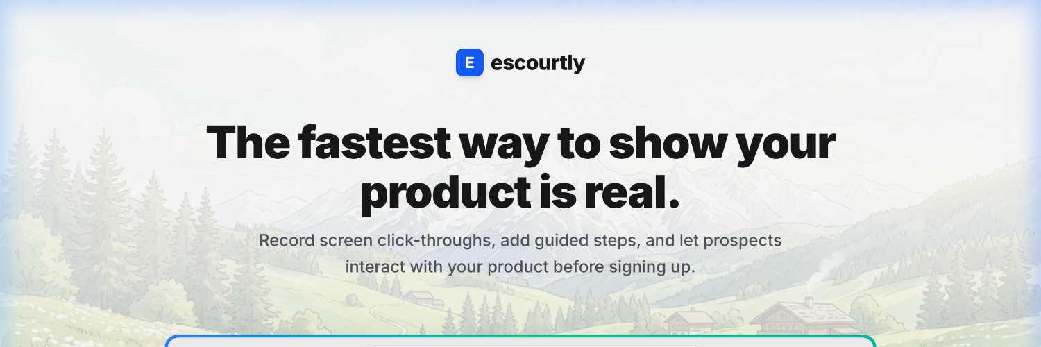 escourtly's profile banner image