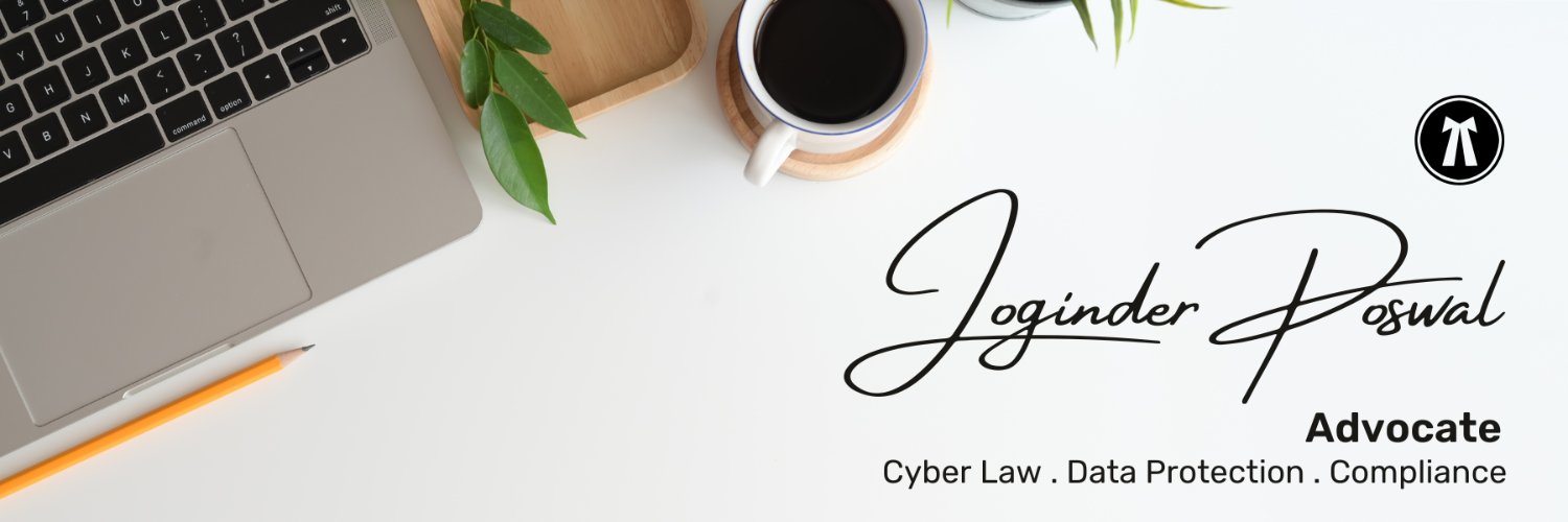Adv. Joginder Poswal | DPDP Expert & Cyber Lawyer banner