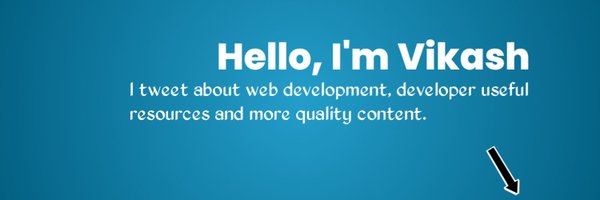 VikashSinghCode Profile Banner