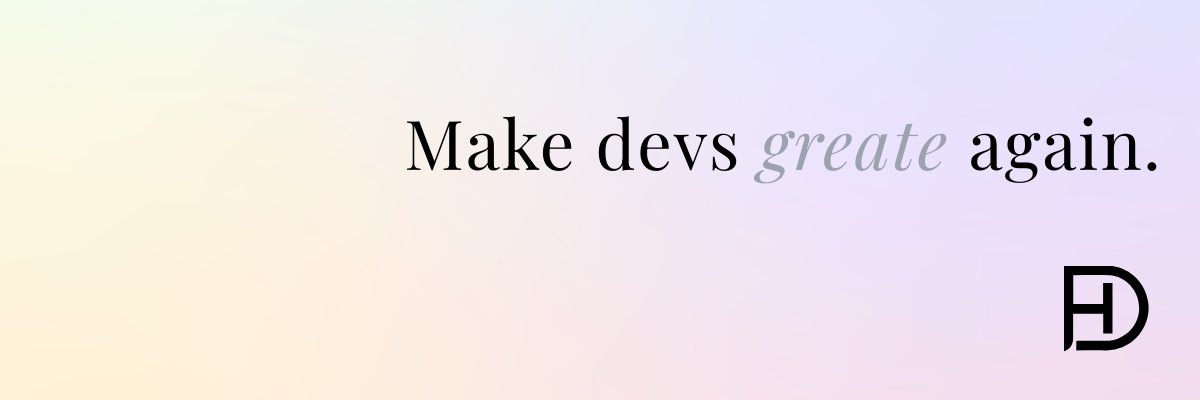 DevHub banner