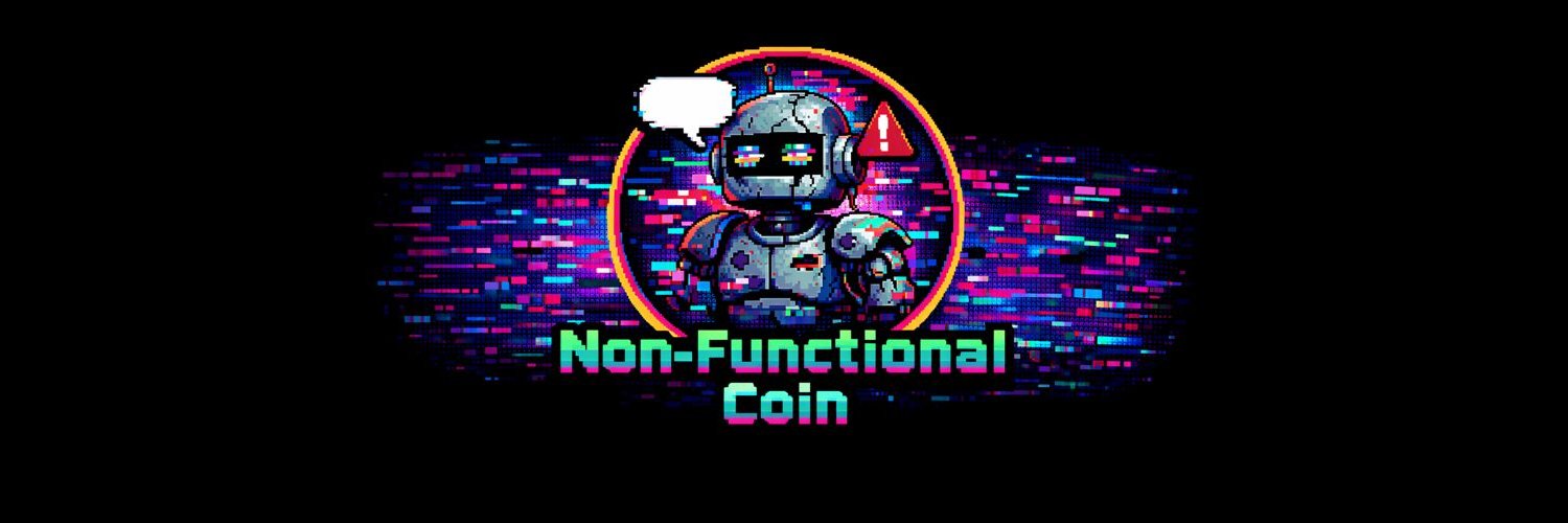 Non-Functional Coin banner