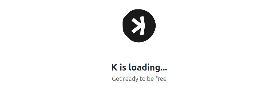 K - The decentralized social network banner