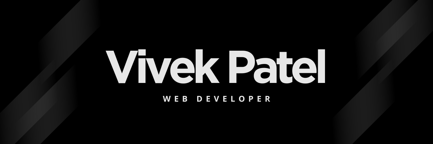 vivek__p's profile banner image