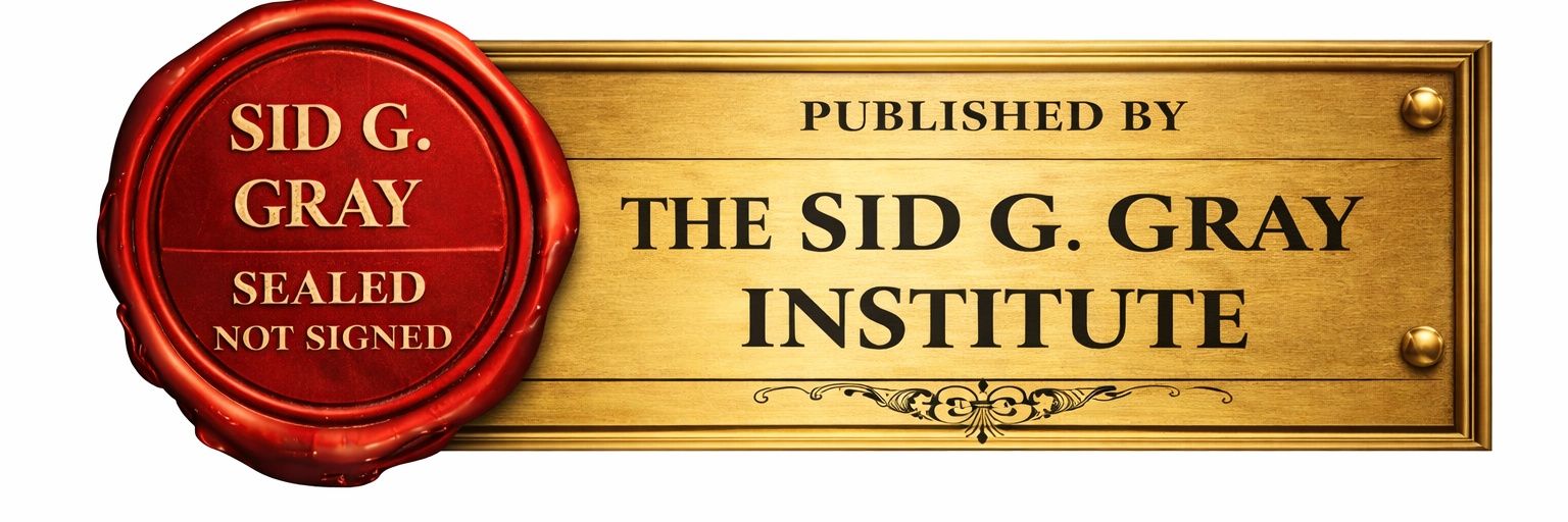 SID G. GRAY banner