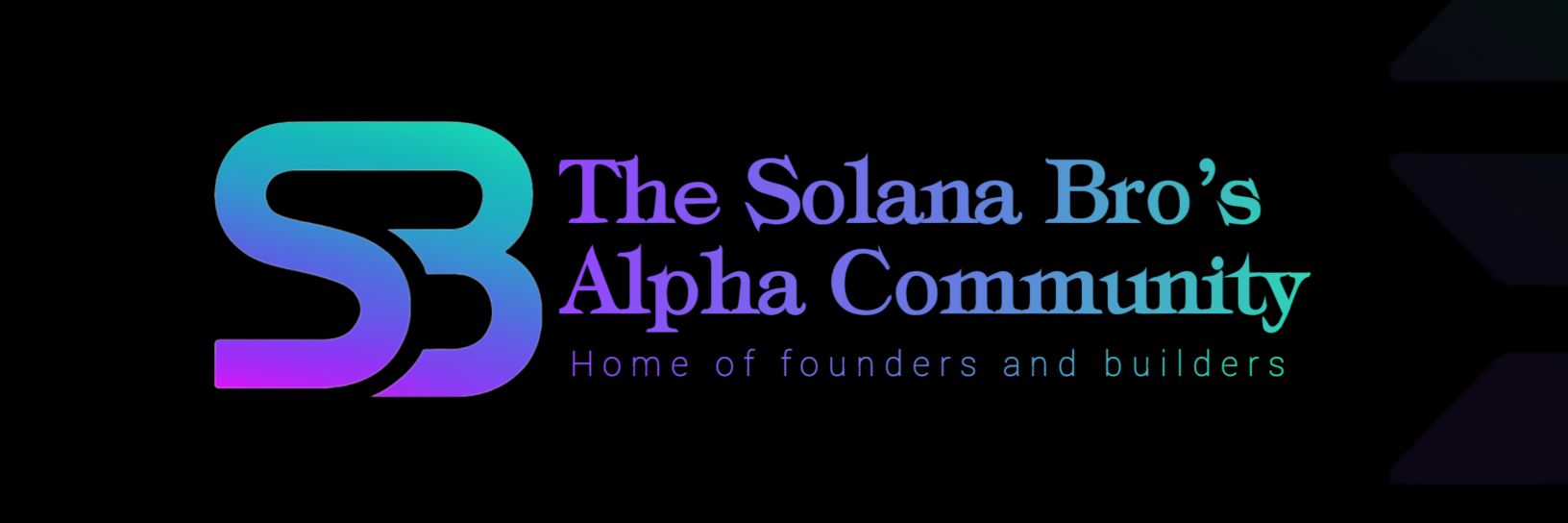 The S.B.A Community banner