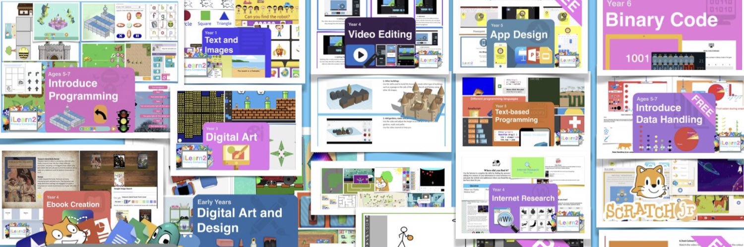 iLearn2 Primary Computing banner