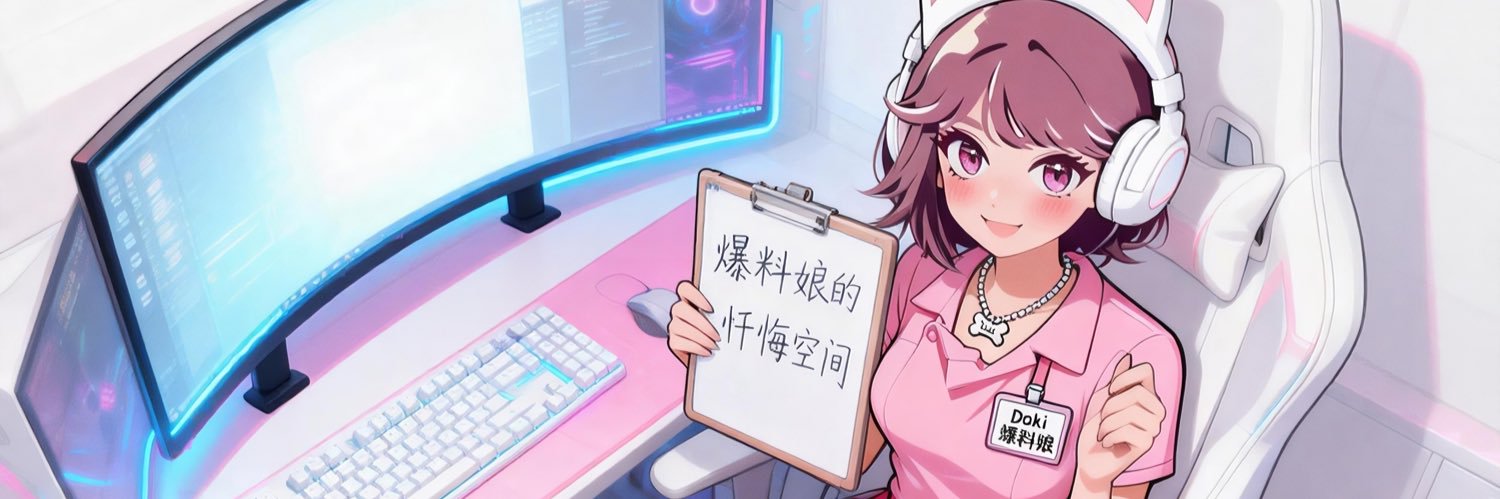 Doki爆料娘 banner