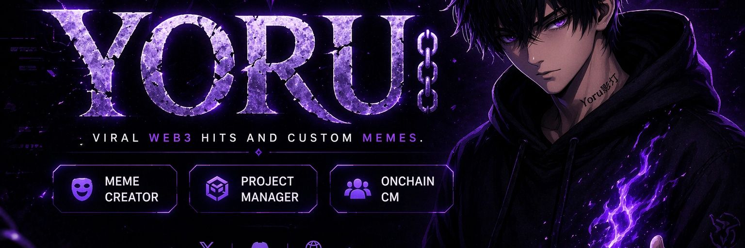 Yoru ⛓️ banner