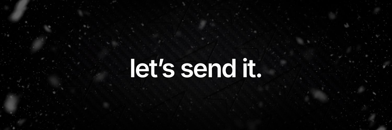 let’s send it banner