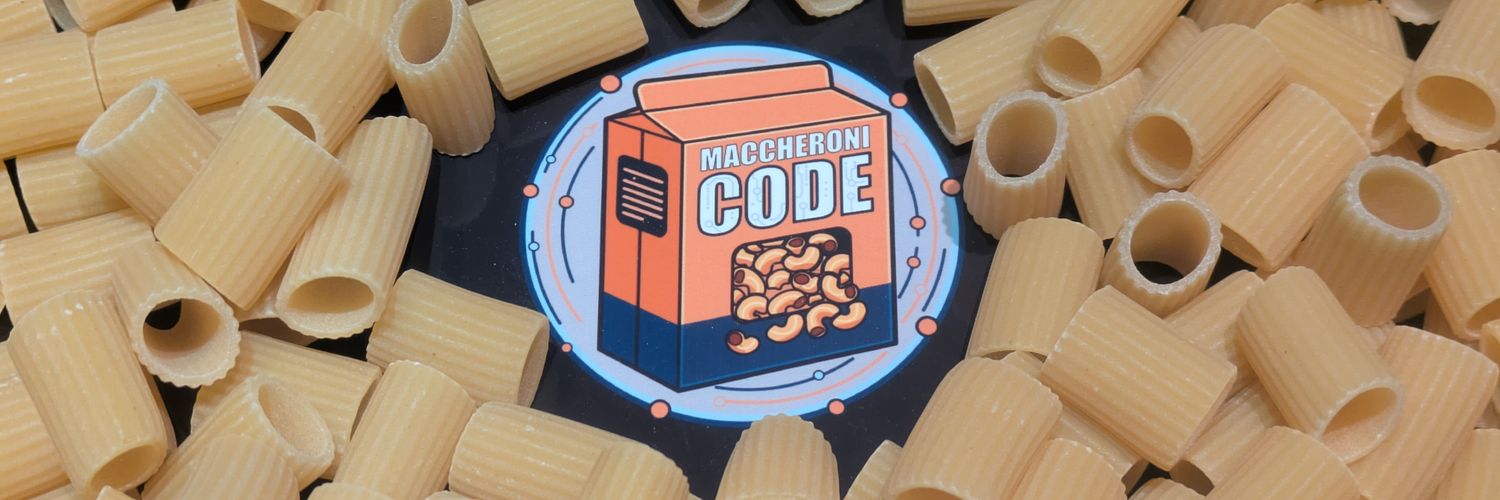 Maccheroni Code banner