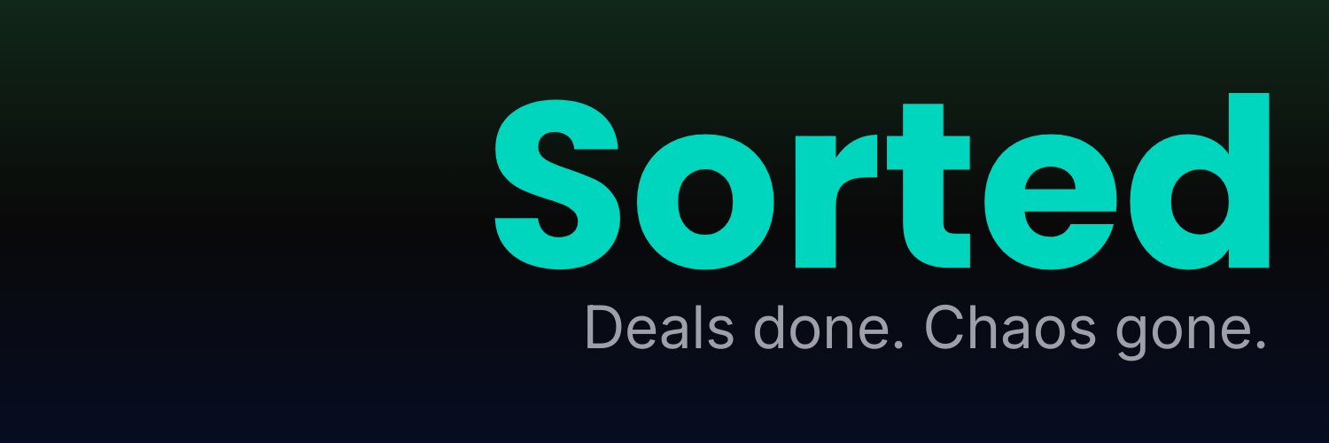 Sorted banner