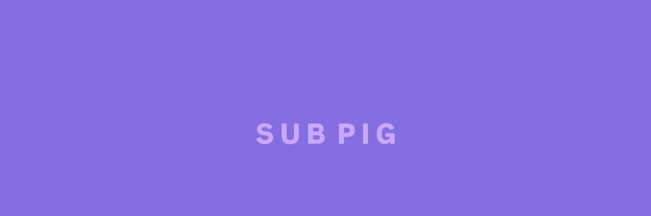 Aussie Sub Pig banner