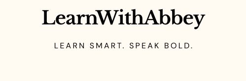 LearnWithAbbey_ banner