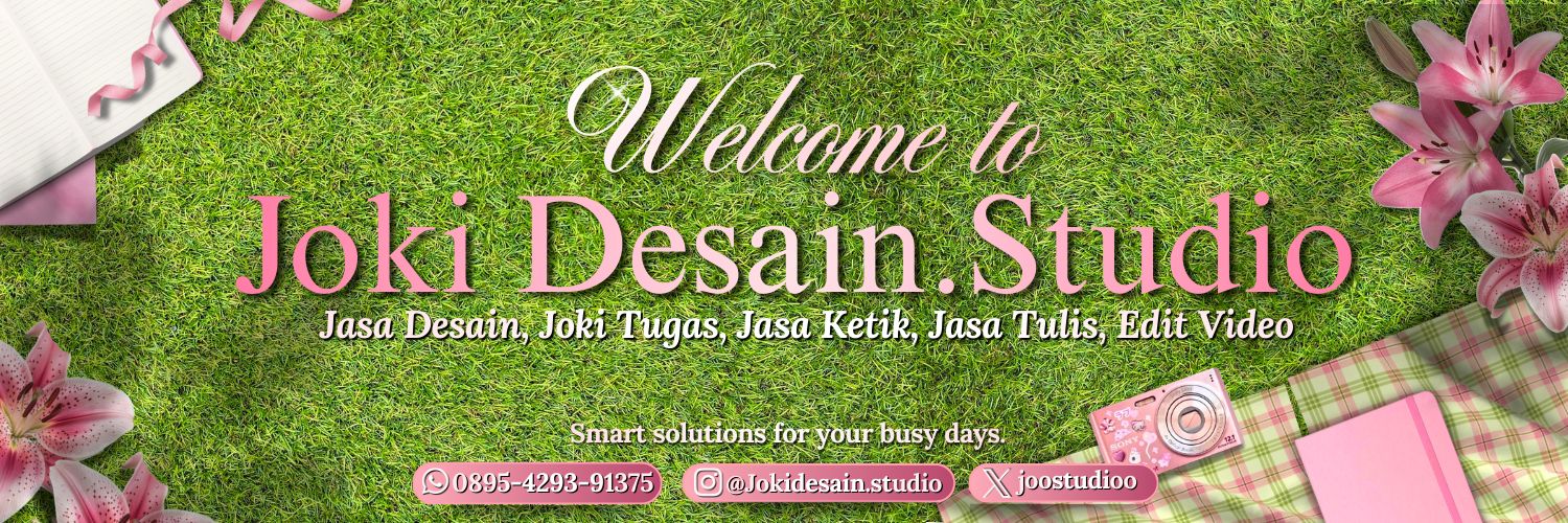 joo | joki tugas & desain trusted +100 testi banner