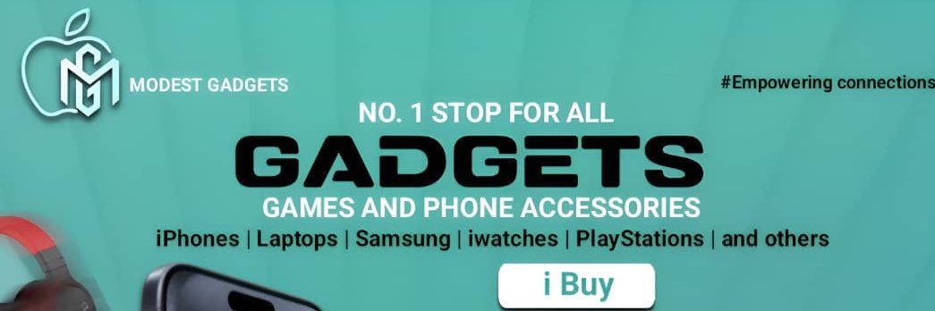 Modest Gadgets banner