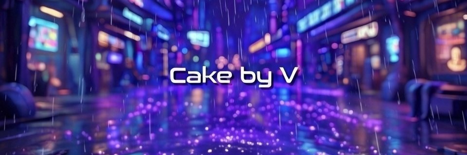 Cake by V banner