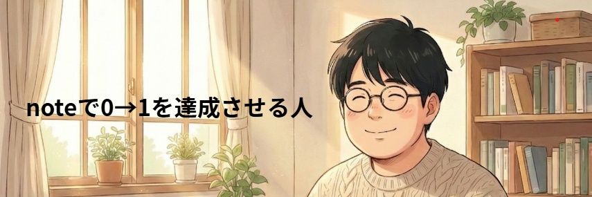 まりも | noteで0→1を達成させる人 banner