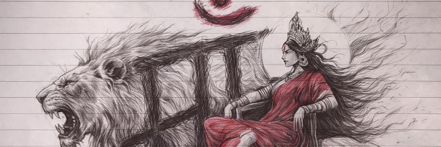 frustrated indian banner