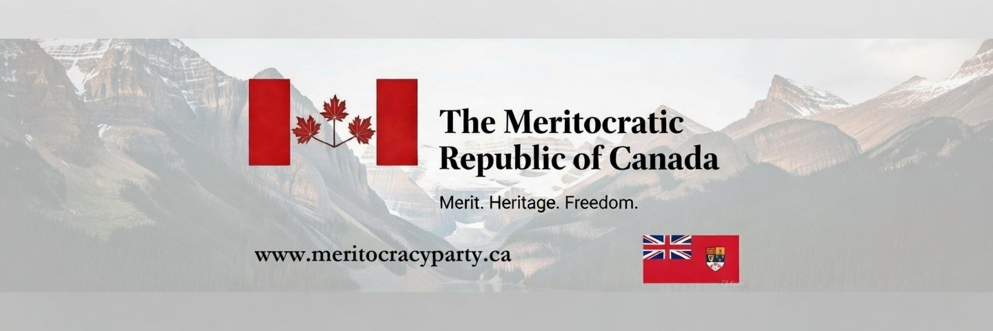 Meritocracy Party of Canada banner